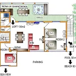 Bella Vista House Apartments, Hot Pool And Jacuzzi Apartment *