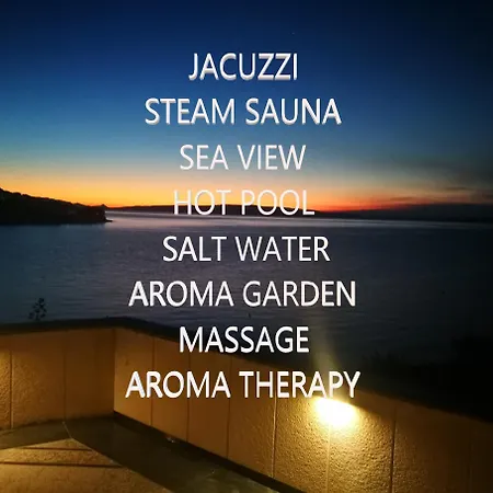 아파트 Bella Vista House Apartments, Hot Pool And Jacuzzi 트로기르